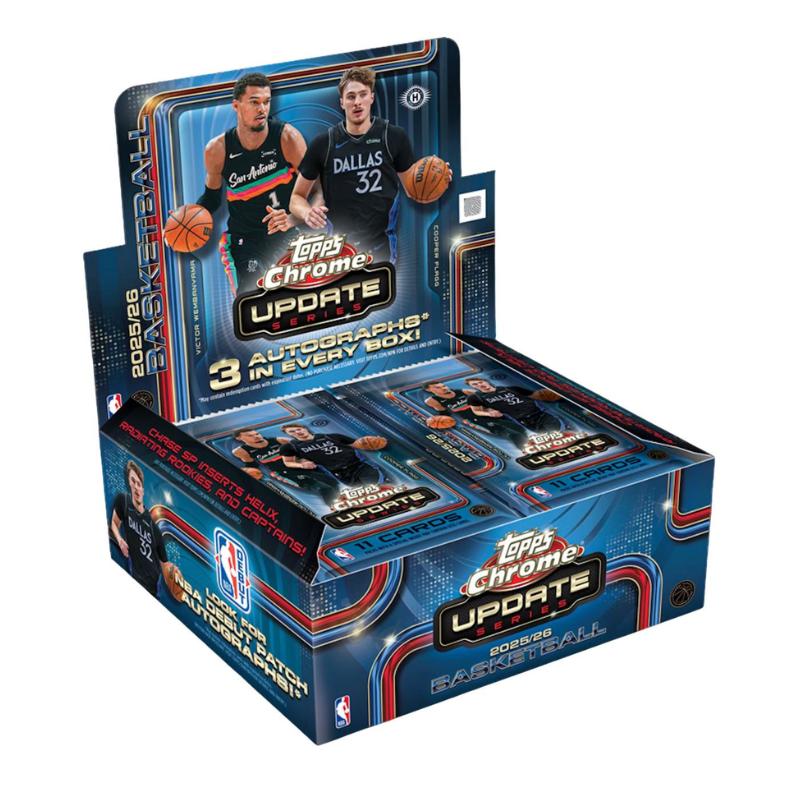 2025/26 Topps Chrome Update Basketball Jumbo Box