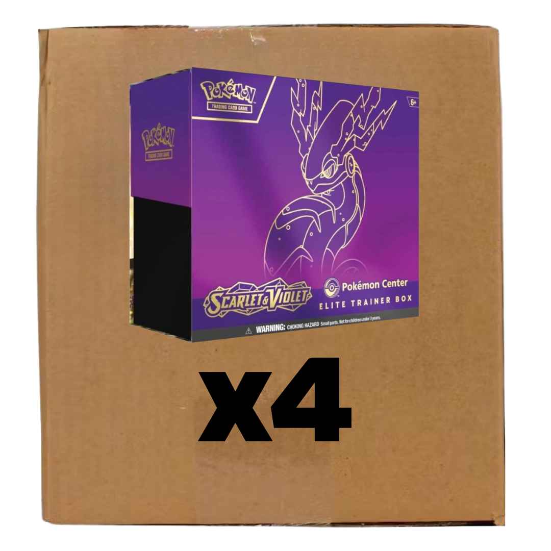 Sealed Case Scarlet & Violet Miraidon Pc Etb - Sv1